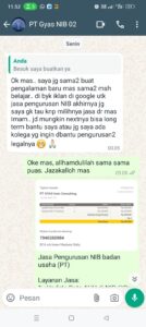 Testimoni 1 Pakejasa.com